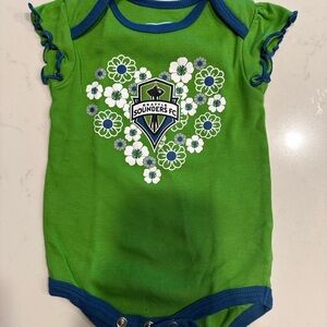 Seattle Sounders onesie